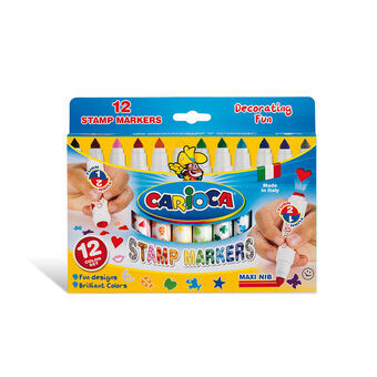 Set Viltstiften Carioca 42240 Multicolour 12 Onderdelen (12 Onderdelen)