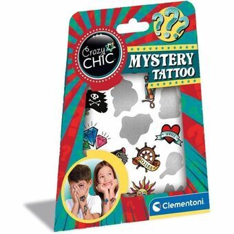 Knutselset Clementoni 17 Temporary Mystery Tattoos