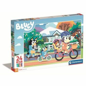 Puzzel Bluey Clementoni SuperColor Maxi 24 Onderdelen