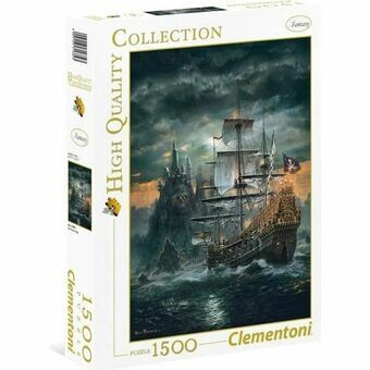 Puzzel Clementoni The Pirate Ship 31682.3 59 x 84 cm 1500 Onderdelen