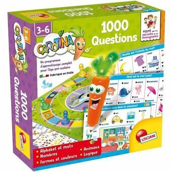 Educatief spel voor kinderen Lisciani Giochi Carotina 1000 Questions