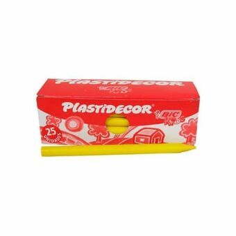 Gekleurde was Plastidecor 816971 Geel Plastic 25 Onderdelen