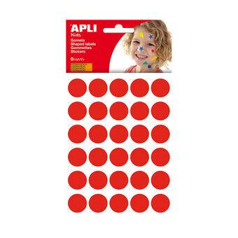 Stickers Apli Gomet Ø 20 mm 180 Stuks