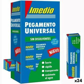 Lijm Imedio Transparant 35 ml (24 Stuks)