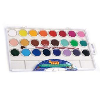 Set voor Aquarelschilderijen Jovi 800/24 24 kleuren Doosje