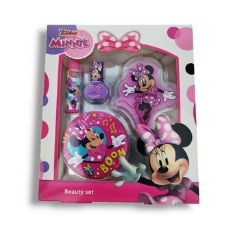 Kinder Make-up Set Cartoon Minnie Set Belleza Lote 4 Onderdelen