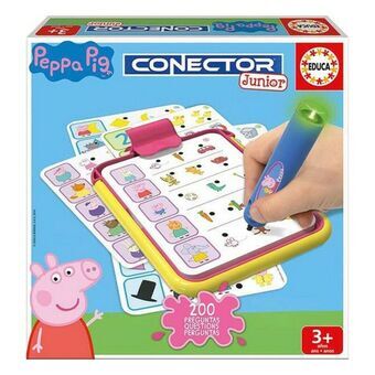 Educatief Spel Conector Junior Peppa Pig Educa 16230 Multicolour (1 Onderdelen)