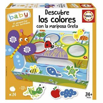 Educatief Spel Educa Descubre los Colores con La Mariposa Greta (ES)