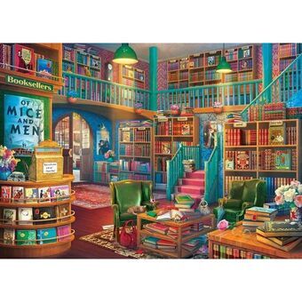 Puzzel Educa Bookshop 1000 Onderdelen