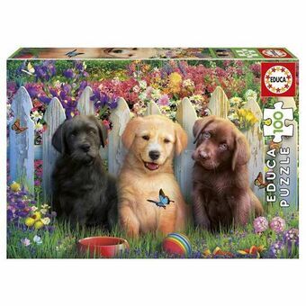 Puzzel Educa Doggies 100 Onderdelen