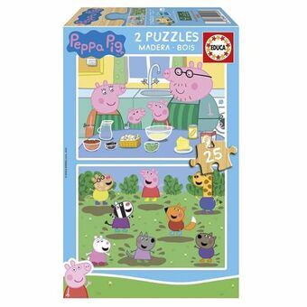 Kinderpuzzel Peppa Pig 25 Onderdelen