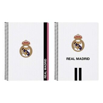 Ringboek Real Madrid CF Wit Zwart A5