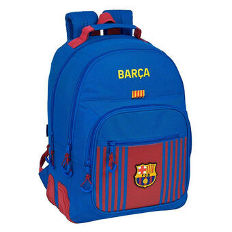 Schoolrugzak F.C. Barcelona 21/22 Kastanjebruin Marineblauw 32 x 42 x 15 cm