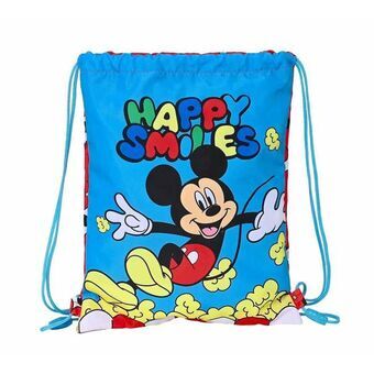 Rugtas met Koordjes Mickey Mouse Happy Smiles (26 x 34 x 1 cm)