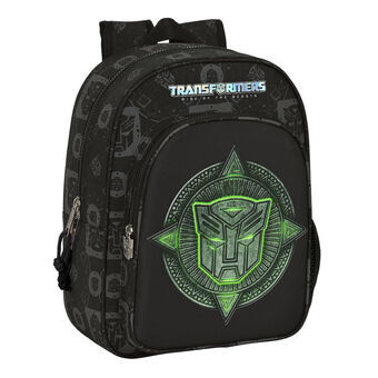 Schoolrugzak Transformers 26 x 34 x 11 cm Zwart