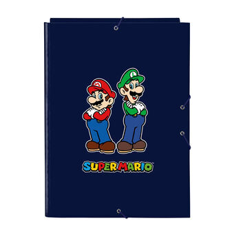 Map Super Mario Marineblauw