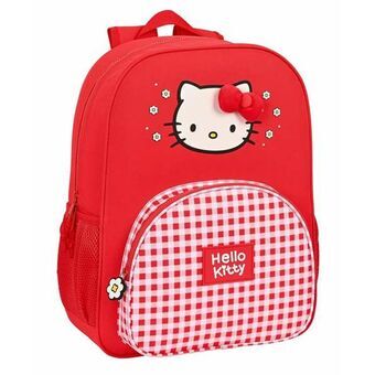 Schoolrugzak Hello Kitty Spring Rood 33 x 42 x 14 cm