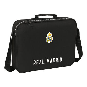 Schooltas Real Madrid C.F. Zwart 38 x 28 x 6 cm