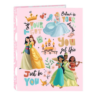 Ringmap Disney Princess Magical Beige Roze 26,5 x 33 x 4 cm