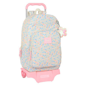 Schoolrugzak met Wielen BlackFit8 Blossom Multicolour 30 x 46 x 14 cm