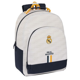 Schoolrugzak Real Madrid C.F. Wit 32 x 42 x 15 cm