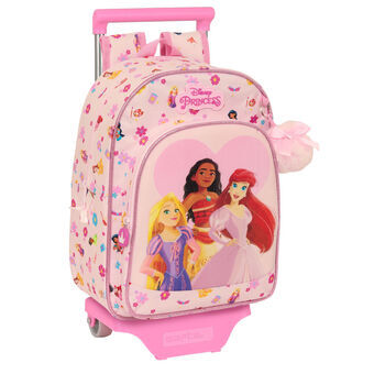 Schoolrugzak met Wielen Disney Princess Summer Adventures 26 x 34 x 11 cm