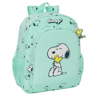 Schoolrugzak Snoopy Groovy Groen 32 X 38 X 12 cm