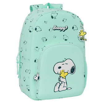 Schoolrugzak Snoopy Groovy Groen 30 x 46 x 14 cm