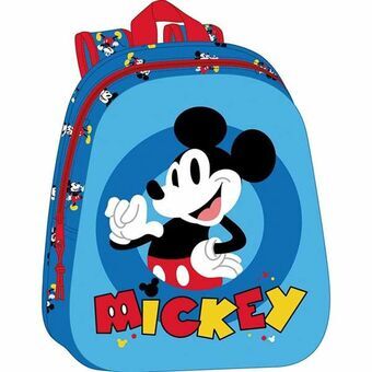 Schoolrugzak Mickey Mouse Clubhouse Blauw 27 x 33 x 10 cm