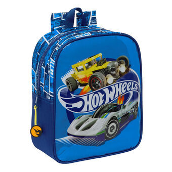 Kinderrugzak Hot Wheels Sonny Marineblauw 22 x 27 x 10 cm