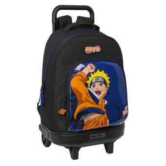 Schoolrugzak met Wielen Naruto Ninja 33 X 45 X 22 cm