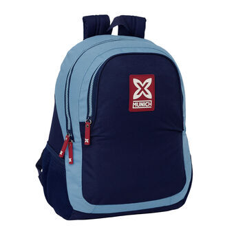 Schoolrugzak Munich Royal Blauw 32 x 44 x 16 cm