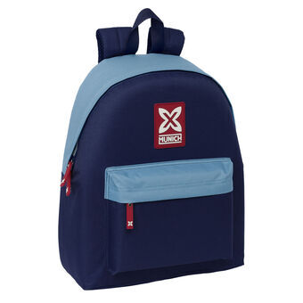 Schoolrugzak Munich Royal Blauw 33 x 42 x 15 cm