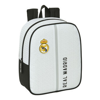 Kinderrugzak Real Madrid C.F. 24/25 Wit Grijs 22 x 27 x 10 cm