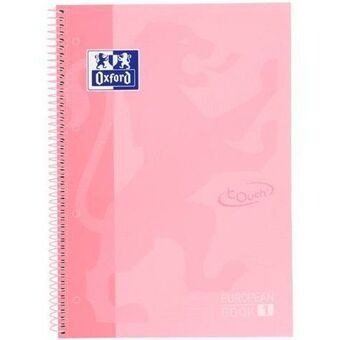 Schrift Oxford European Book Licht Roze A4 5 Stuks