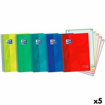 Schrift Oxford Ebook5 Touch Multicolour A4+ 120 Lakens (5 Stuks)