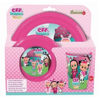 Picknick IMC Toys Cry Babies Roze Playset