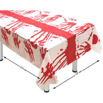 Tafelkleed Halloween Rood 274 x 137 cm