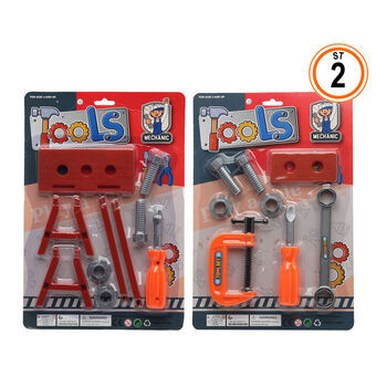 Gereedschapsset voor kinderen Tools Mechanic 2 Stuks