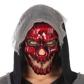 Masker Intens Rood Schedel Halloween Rood