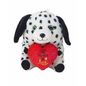 Knuffel Creaciones Llopis Hond Hart 28 cm Dalmatiër