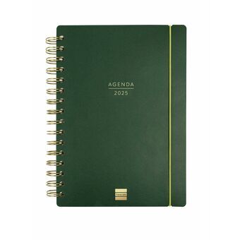 Agenda Finocam Haiku Groen A5 15,5 x 21,2 cm 2024-2025