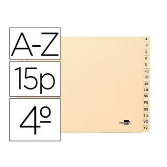 Map Liderpapel IC06 Geel A4