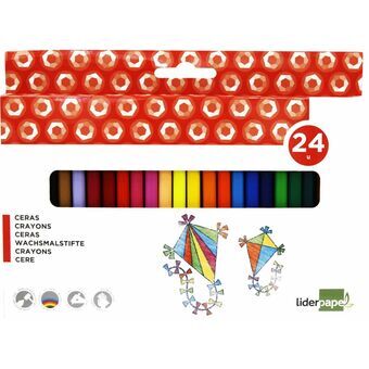 Gekleurde was Liderpapel BD26 Multicolour Was