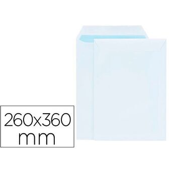 Enveloppen Liderpapel SL39 Wit Papier 260 x 360 mm (250 Stuks)