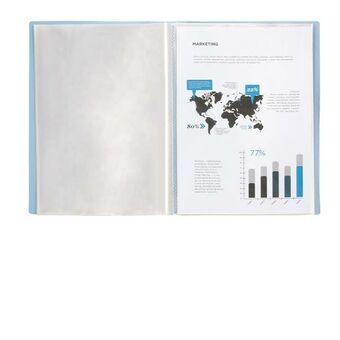 Documentenhouder Liderpapel EC70 Blauw A4