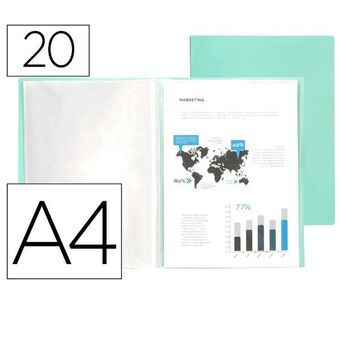 Documentenhouder Liderpapel EC71 Groen A4