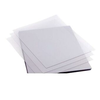 Set deksels Liderpapel TE15 Plastic Transparant A4 (100 Stuks)