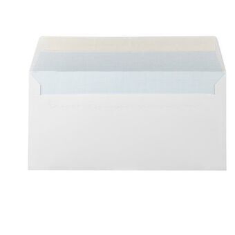 Enveloppen Liderpapel SB05 Wit Papier 110 x 220 mm (500 Stuks)