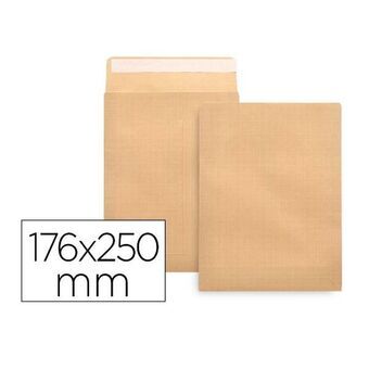 Enveloppen Liderpapel SB57 Oranje Papier 176 x 250 mm (25 Stuks)